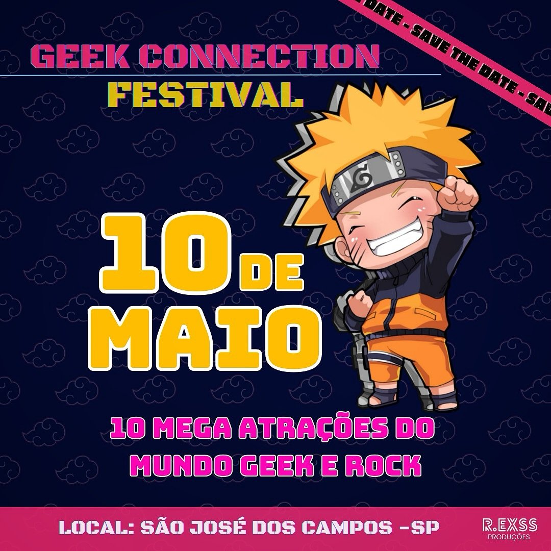 Calendário Nerd - Geek Connection Festival - 2025
