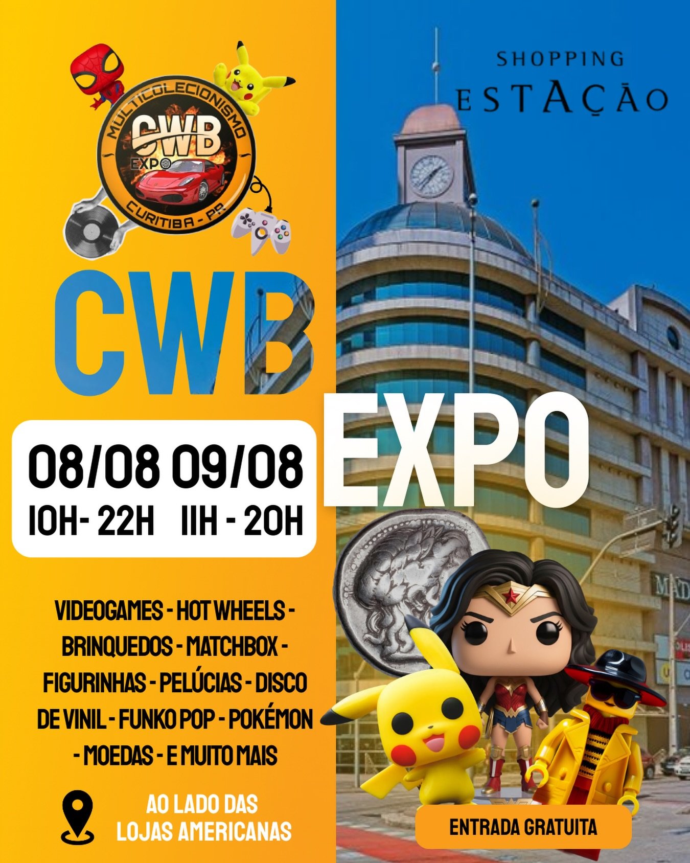 CWB Expo Multicolecionismo - Agosto — Curitiba, PR