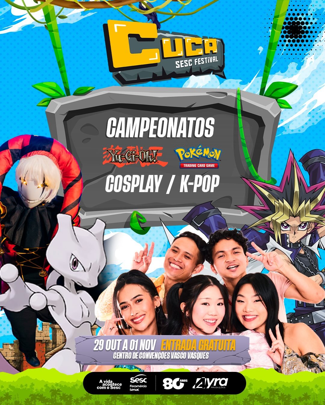Arte do evento Cuca Sesc Festival 2026