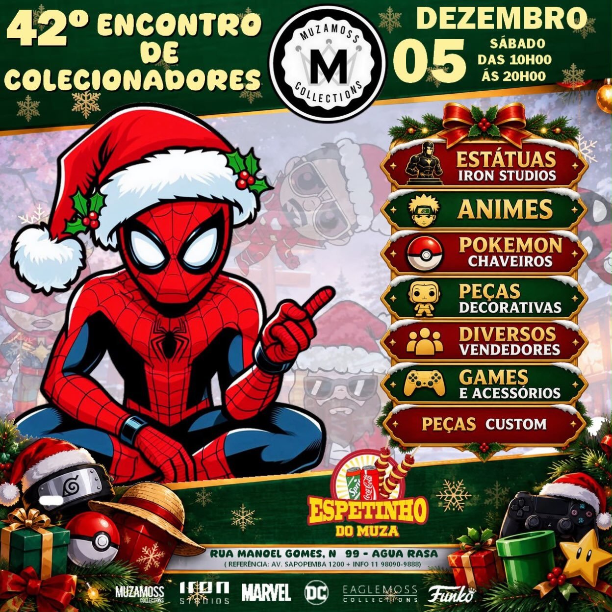 Arte do evento 42º Encontro de Colecionadores - Muzamoss Collections